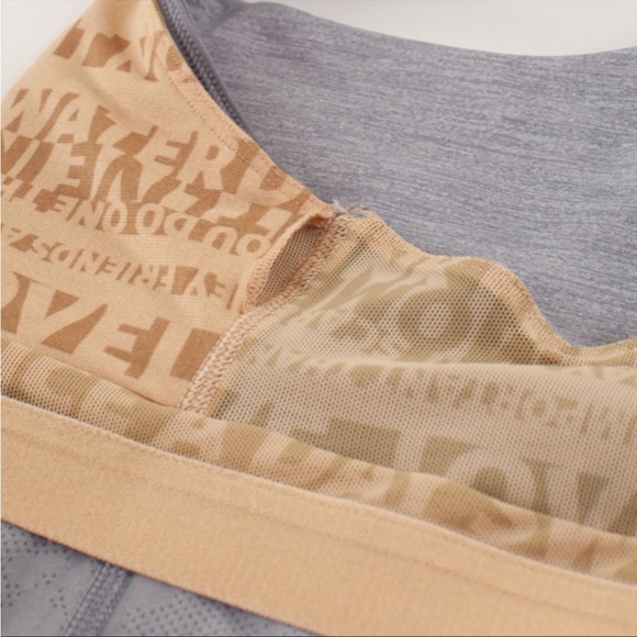 EUC Lululemon Chaturanga Tank in Heathered Fossil / Fossil - Picture 13 of 14